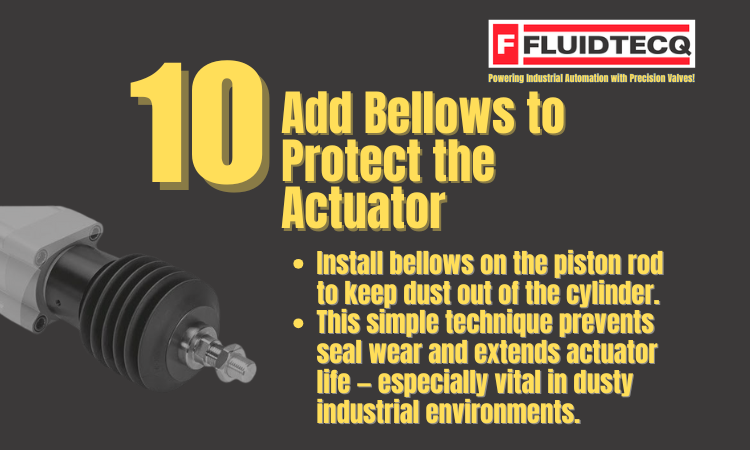 10 KGV Add Bellows to Protect th