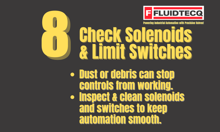 8 KGV 8. Check Solenoids & Limit
