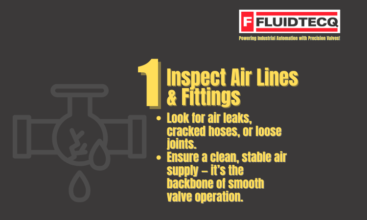 KGV inspect air lines & fittings